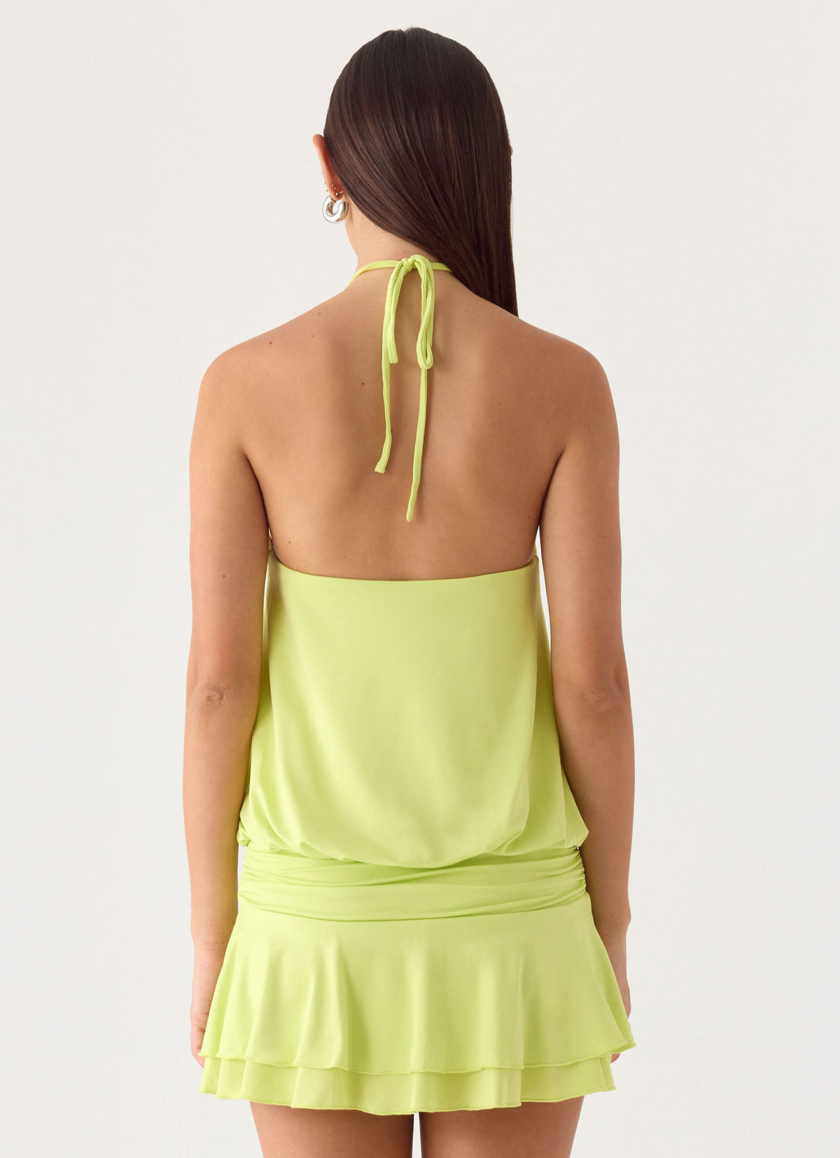 Make It Right Minikjole – Lime