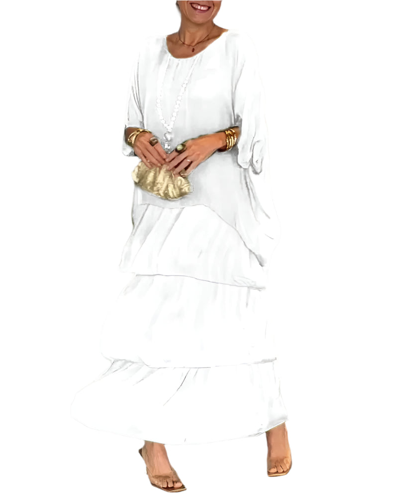 Kvinne Casual Kjole Elegant Design