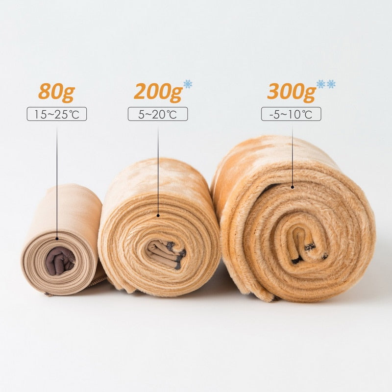 Varme Fleece-Strømpebukser I Stil for Kvinner