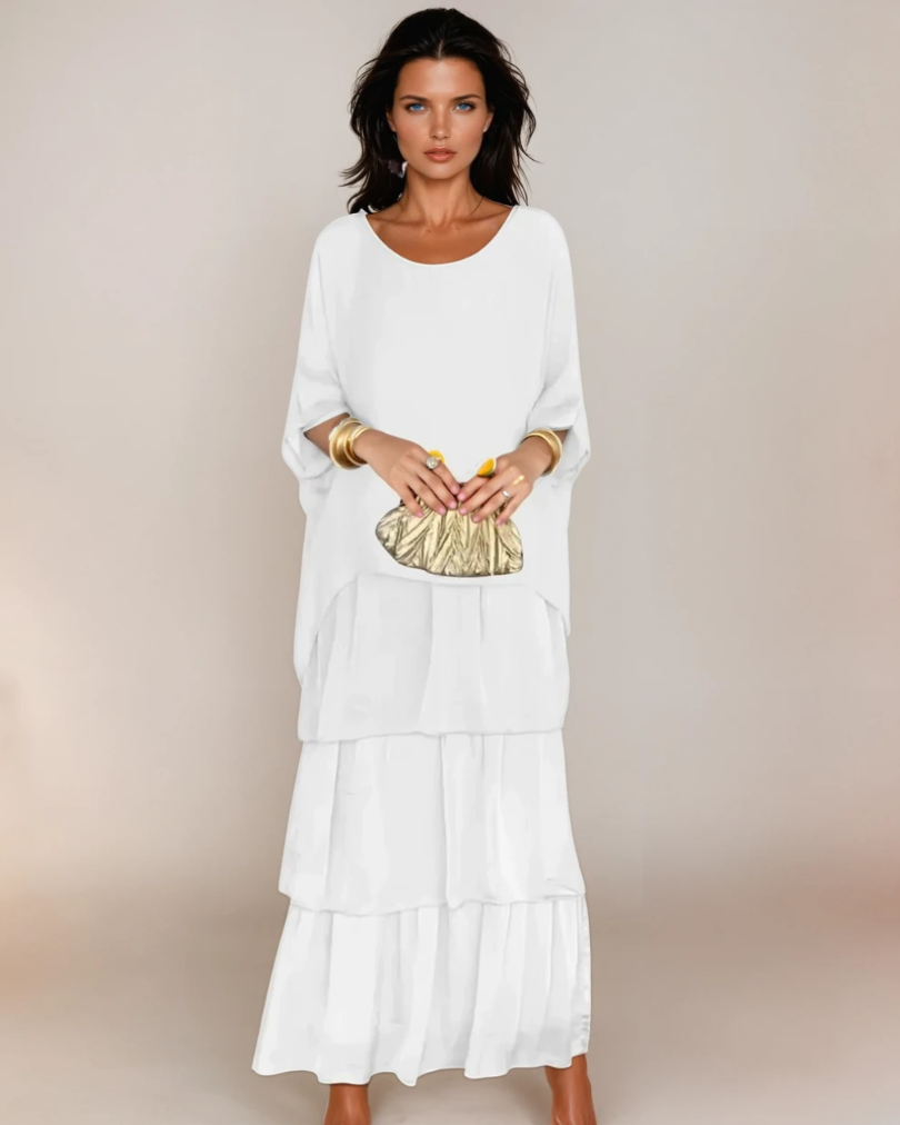 Kvinne Casual Kjole Elegant Design