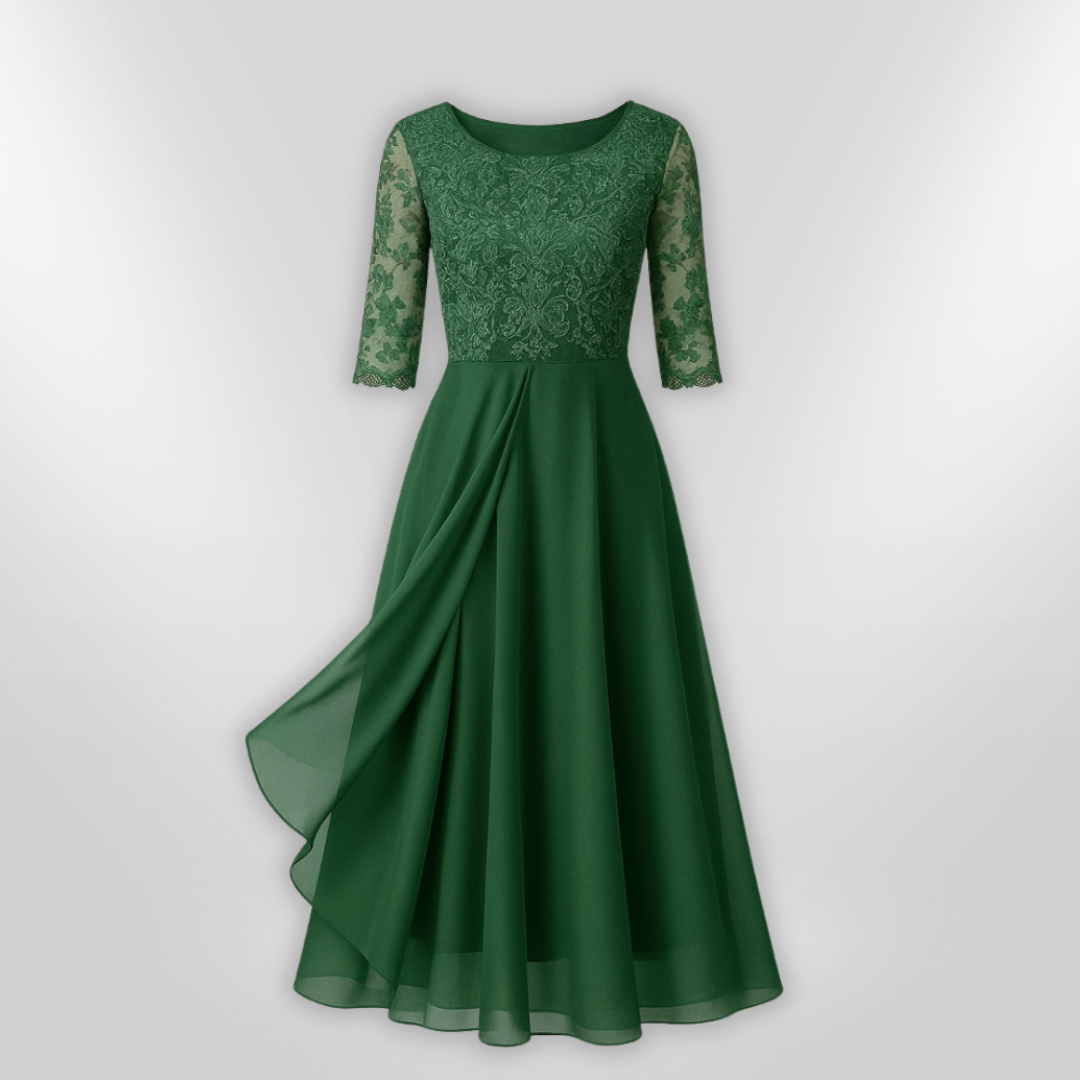 Kvinne Robe Asymmetrisk Elegant