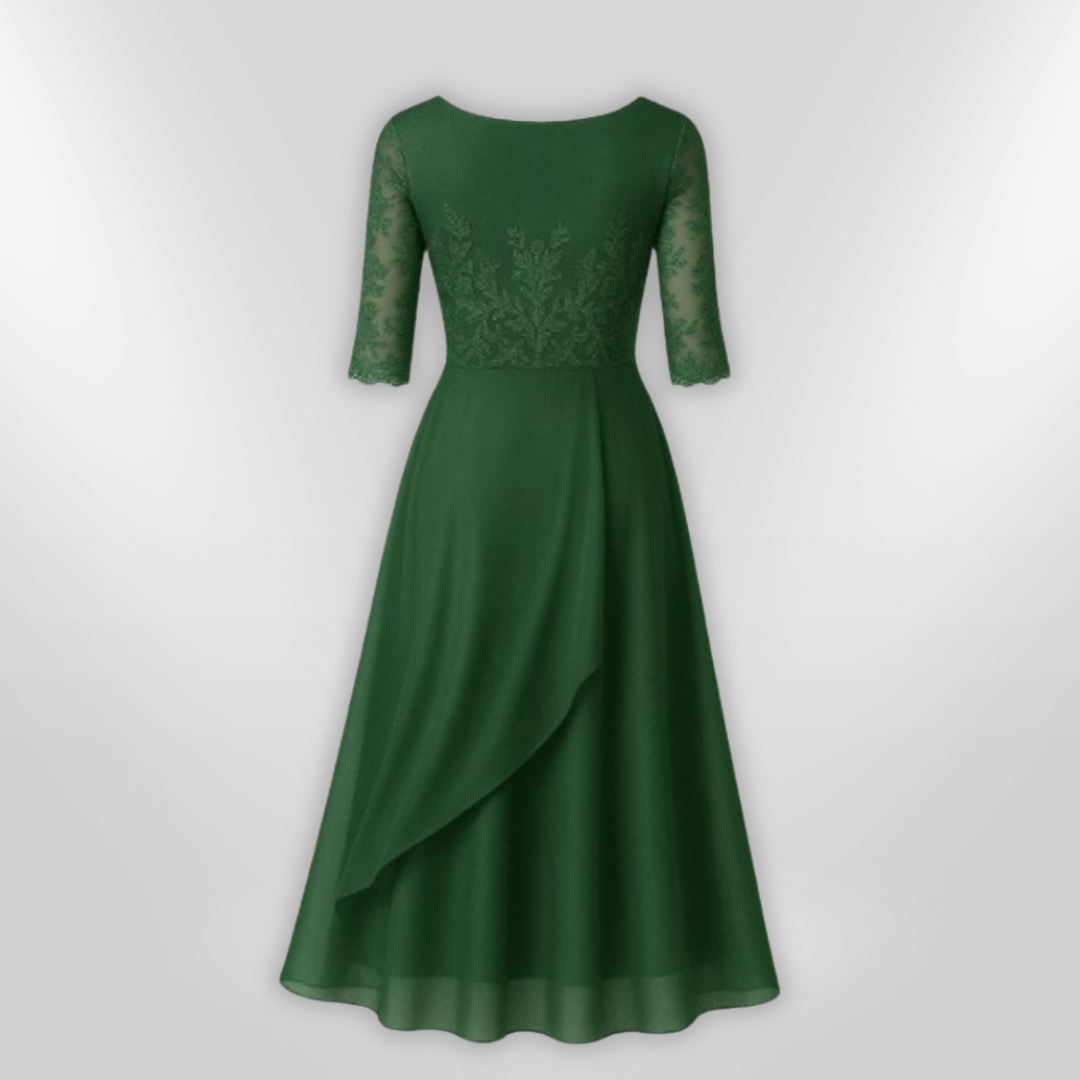 Kvinne Robe Asymmetrisk Elegant