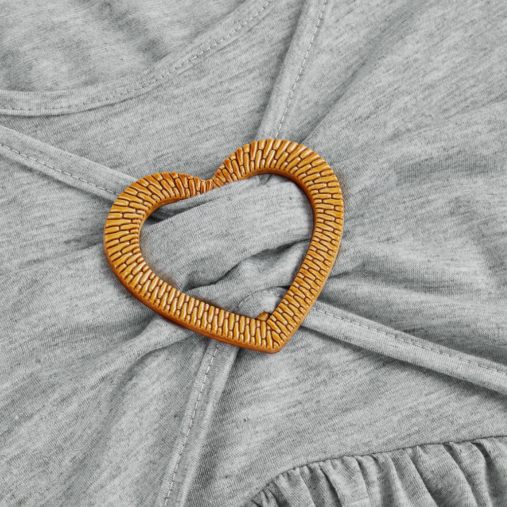 Kvinners Maxi Kjole med Avslappet Stil