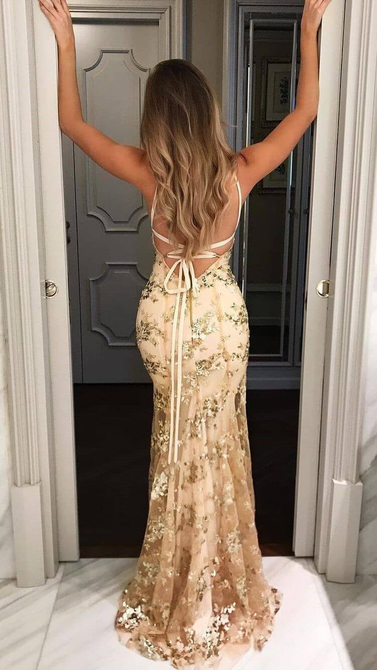 Havfruekjole for kvinner