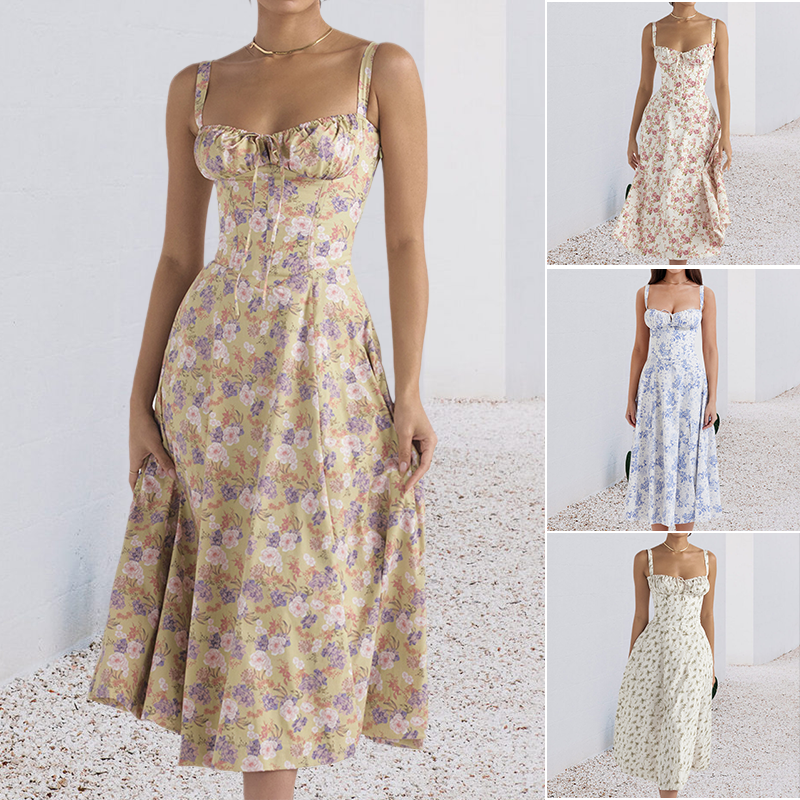 Kjole - Elegant Design - Sommer Mote Kvinner